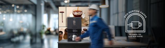 Konceptbillede til den hurtige kaffe