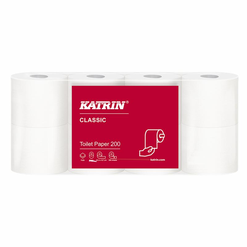 Katrin Toiletpapir Classic 200 2-lags