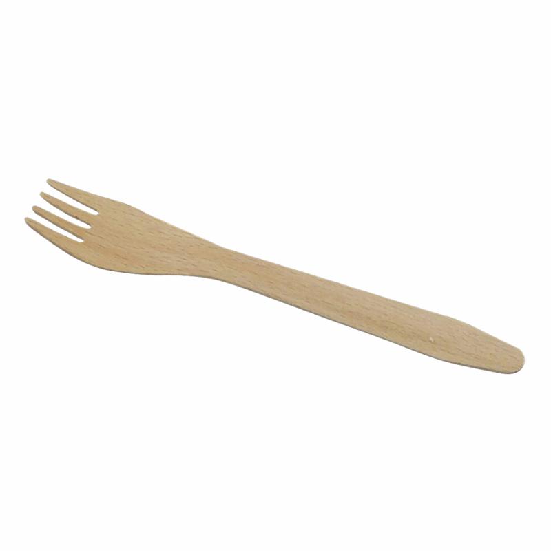 Nature Line Gaffel Træbestik 16 cm