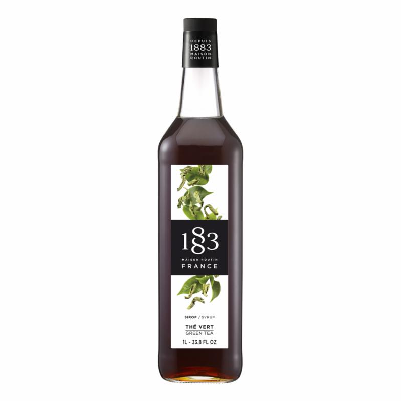 1883 Green Tea Syrup 6x100CL Glass 