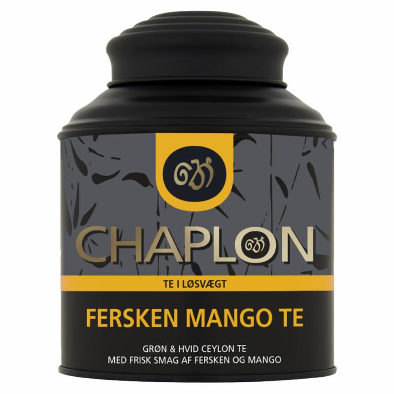 Chaplon Grøn og Hvid te med Fersken og Mango 160g