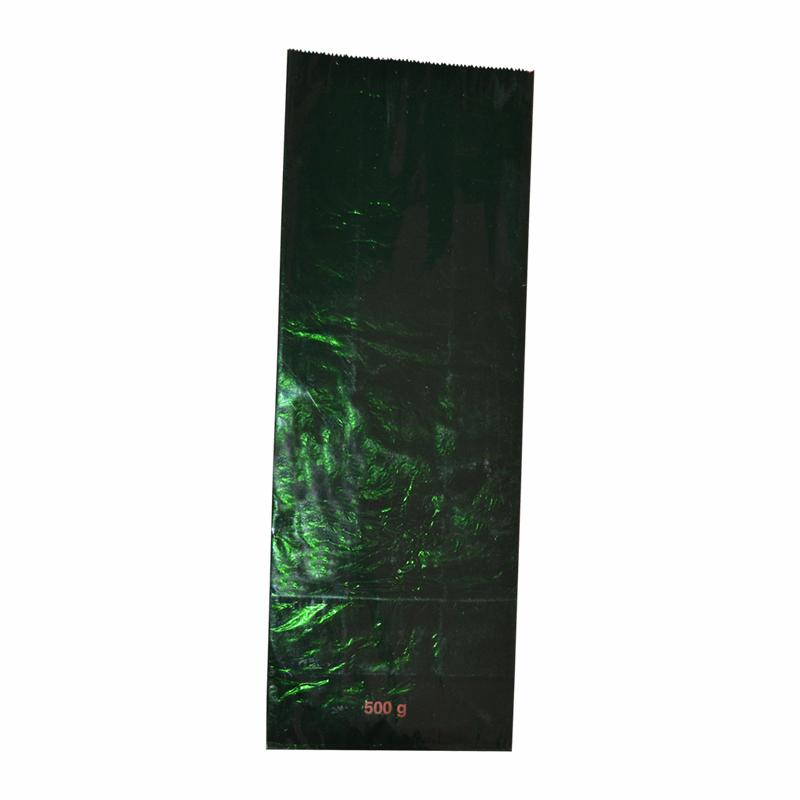 Grøn Cellophan Pose 500 g.