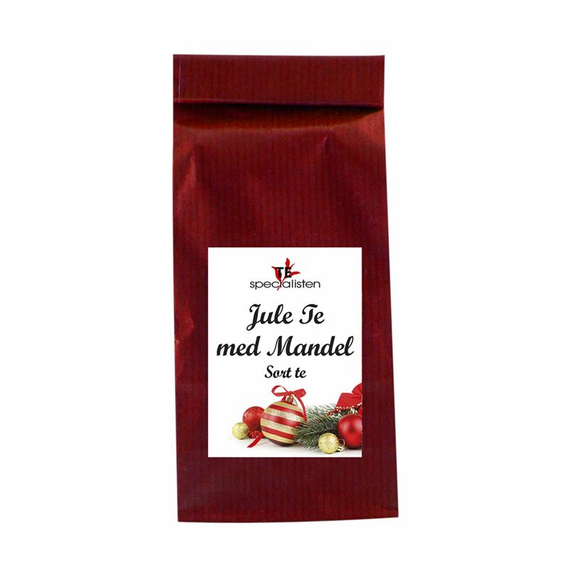 Jule Te med Mandel i rød pose