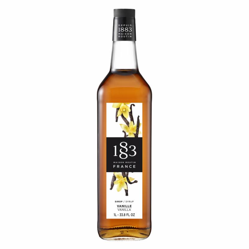 1883 Vanilla Syrup 100CL Glass