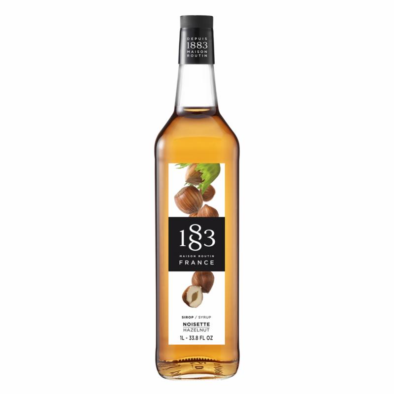1883 Hazelnut Syrup 1x100CL Glass 
