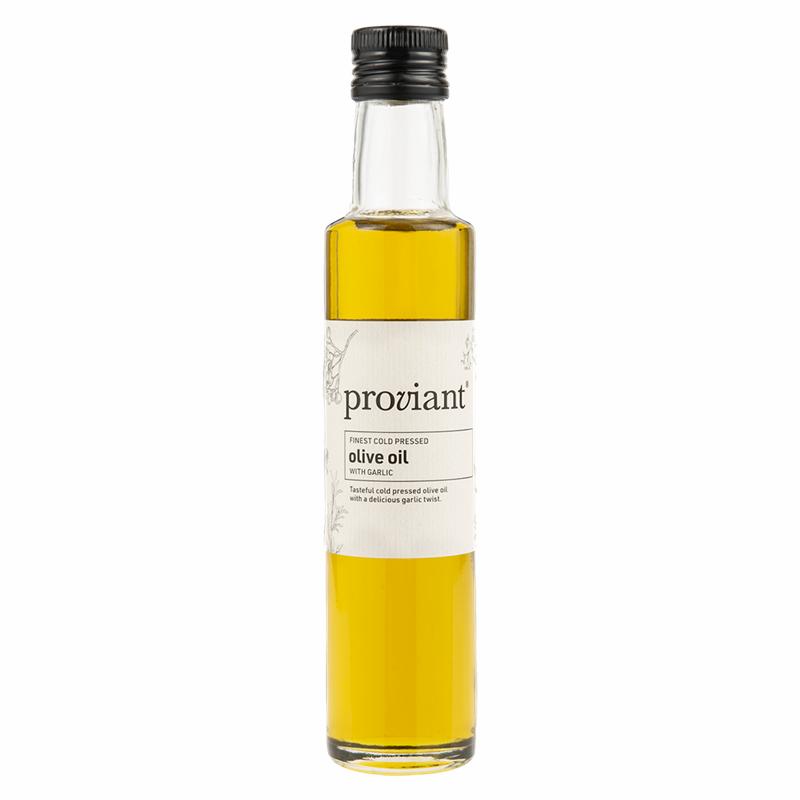 Proviant Koldpresset Olivenolie med Hvidløg