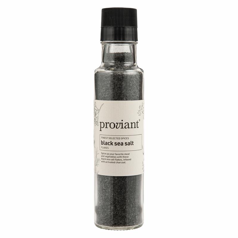 Proviant Havsalt Sort i Kværn 
