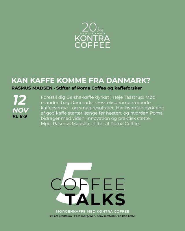 Coffe talk med Rasmus fra POMA