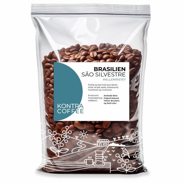 Brasilien mellemristet kaffe