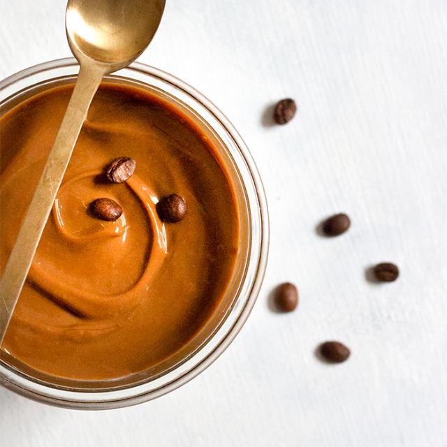 fyldig og cremet kaffe dulche leche