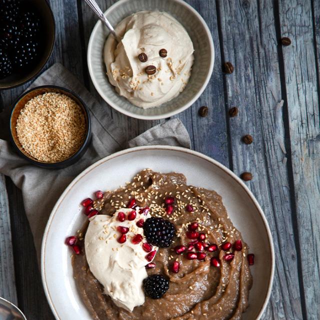 øllebrød med kaffe til morgenmad eller som dessert