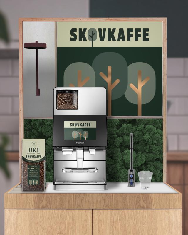 Koncept billede til den meningsfulde kaffe