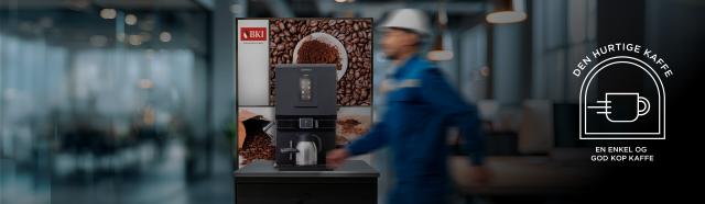 Konceptbillede til den hurtige kaffe