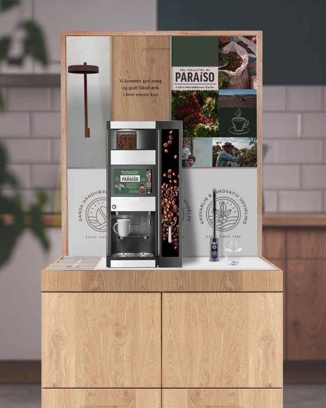 Koncept billede til den meningsfulde kaffe