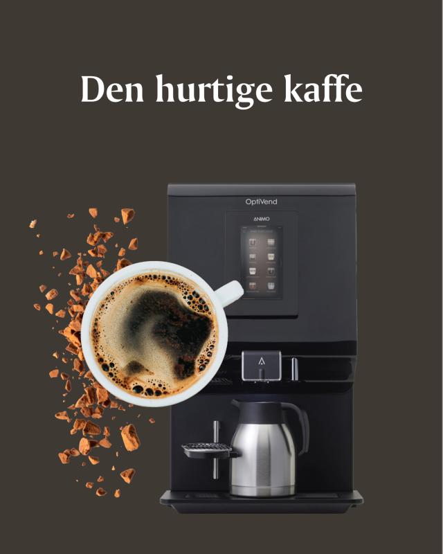 Kaffekoncept Den Hurtige Kaffe
