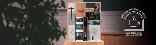 Konceptbillede til den meningsfulde kaffe