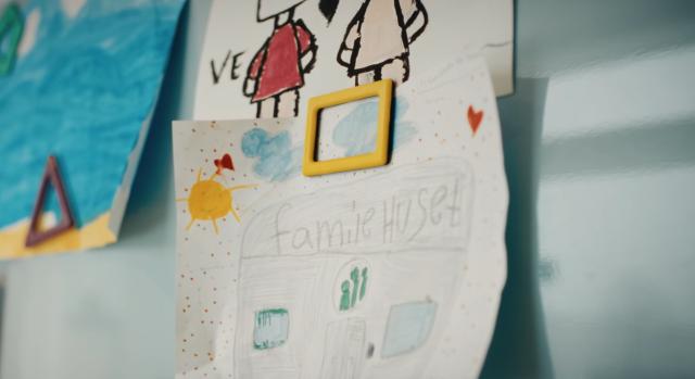 Familiehuset tegning
