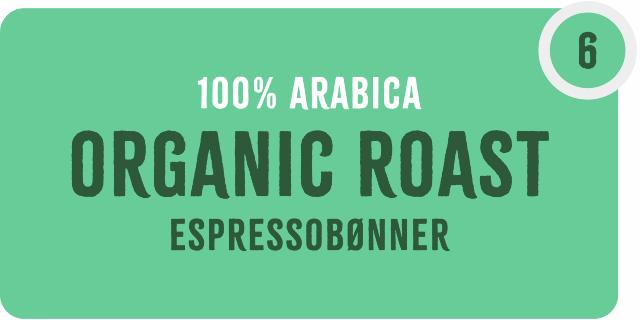 Organic Roast – 100% Arabica kaffebønner