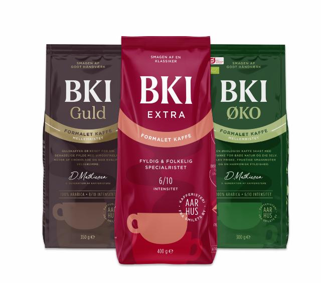 BKI kaffe i monofolie