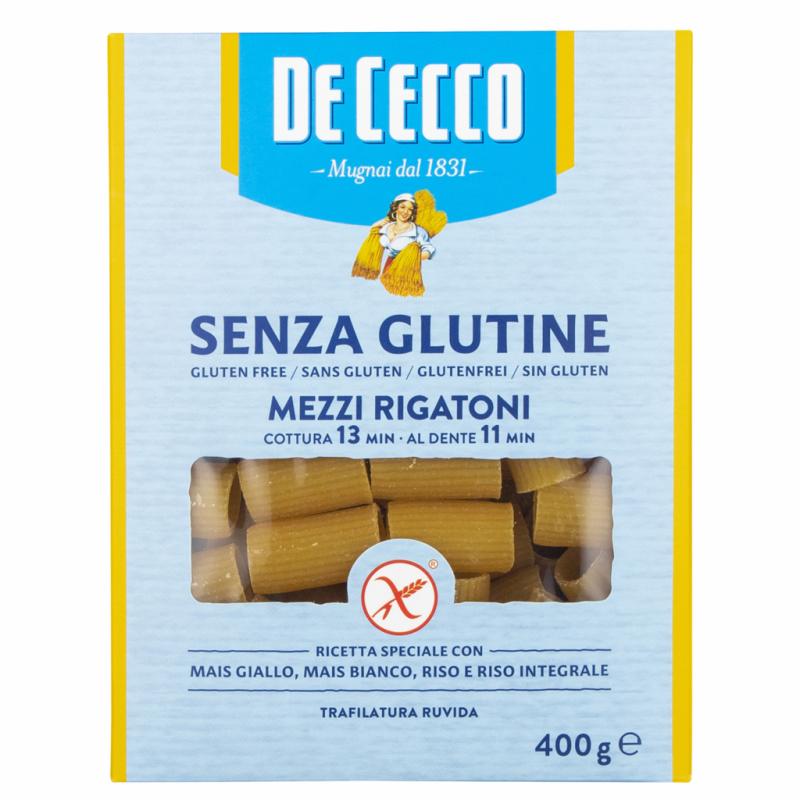 De Cecco Mezzi Rigatoni Glutefri 400 g