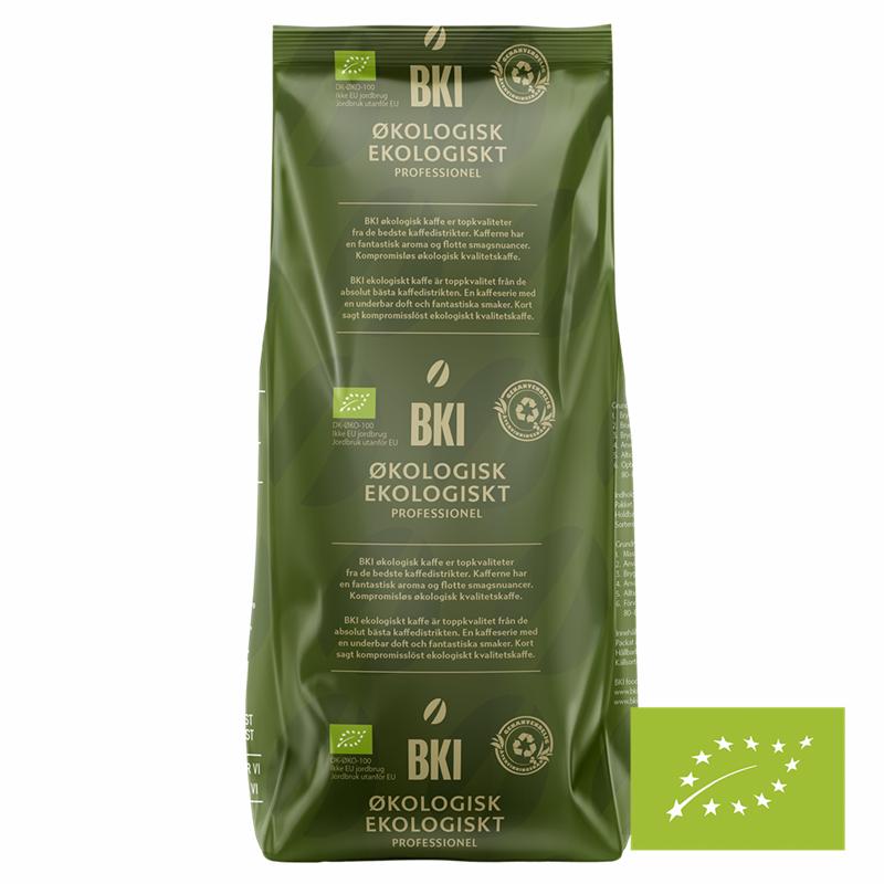 BKI Økologisk Extra Mørk Formalet 500g