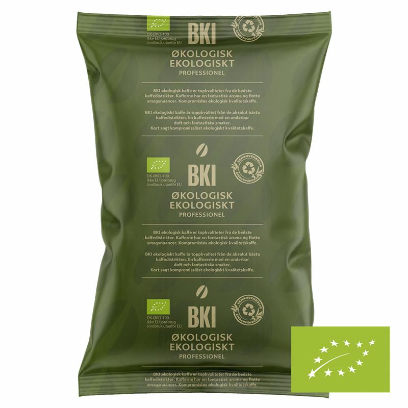 BKI Økologisk Extra Mørk Formalet 160g
