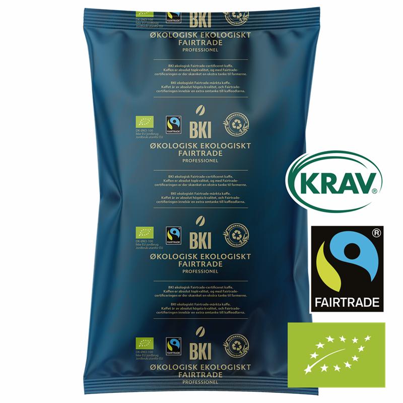BKI Økologisk Fairtrade KRAV Mellan Formalet 1000g