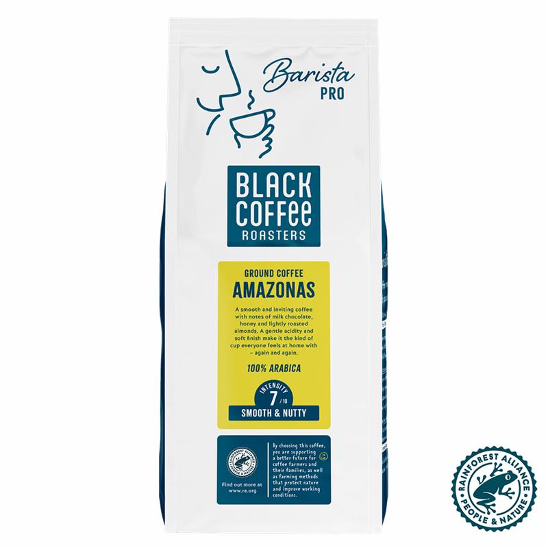 Black Coffee Roasters Amazonas Ground Coffee RFA