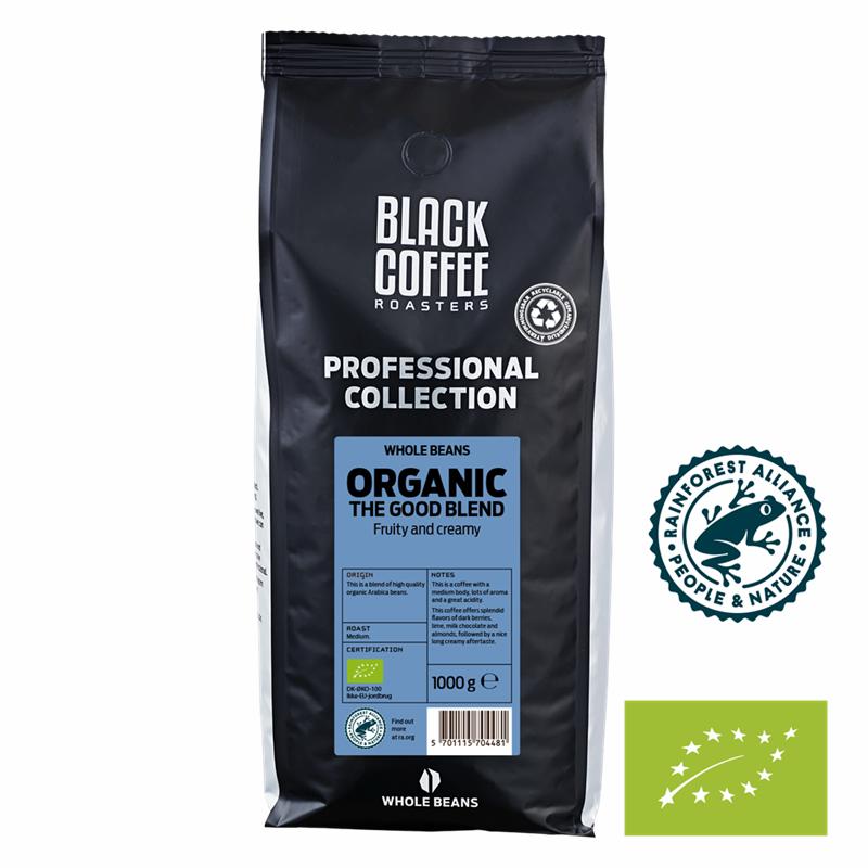 Black Coffee Roasters Organic Fairtrade KRAV Hele Bønner