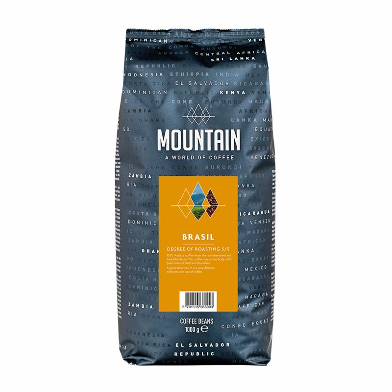 Mountain Brasil Kaffe Hele Bønner
