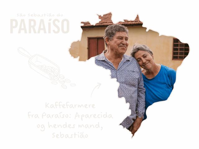 Ægtepar er kaffefarmere fra Paraíso