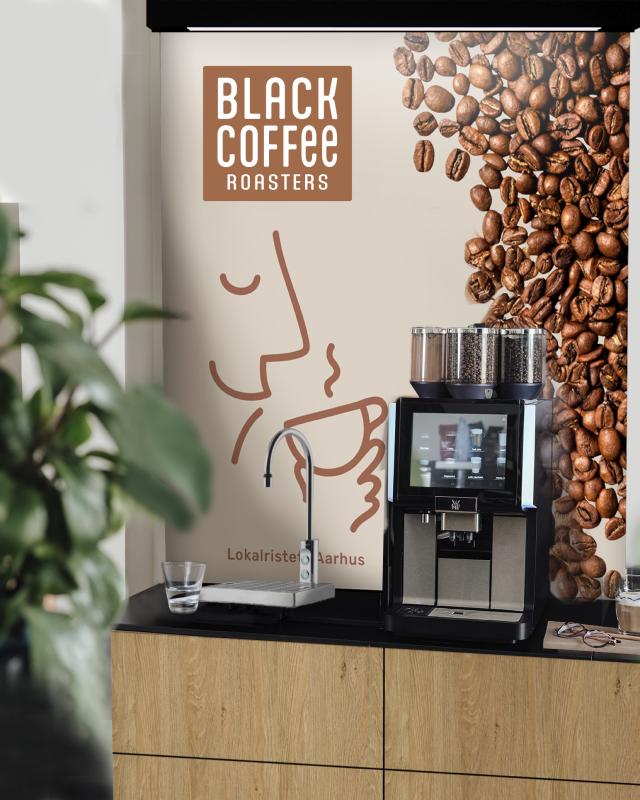 Koncept billede til den eksklusive kaffe