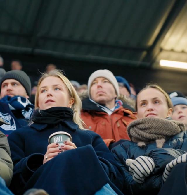 AGF fans drikker BKI kaffe