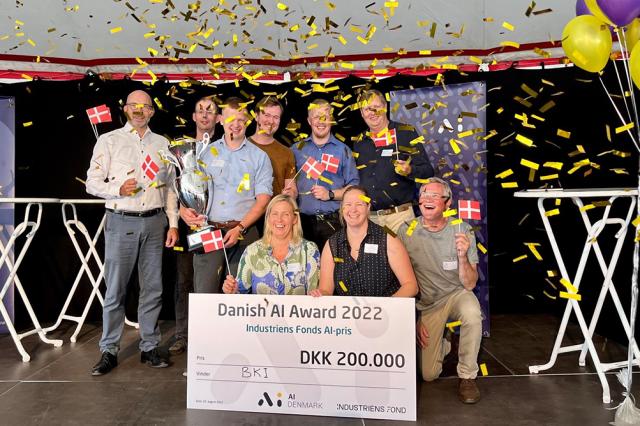 BKI vinder Danish AI Award 2022