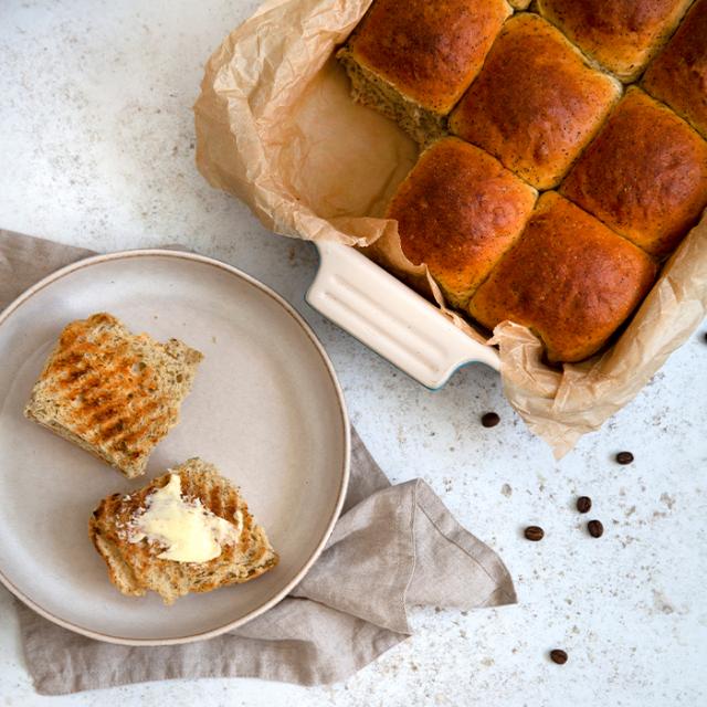 varme hveder på bordet klar til fejring af store bededag