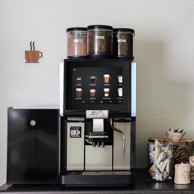 kaffemaskine til kaffeordning på arbejdspladsen 