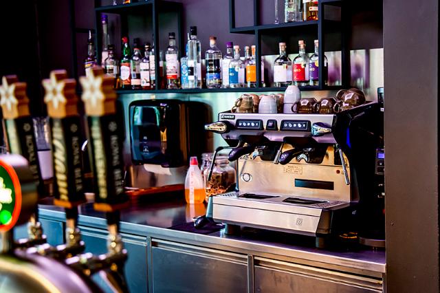 Rancilio espressomaskine er en del af kaffeloesningen hos Comwell i Kolding