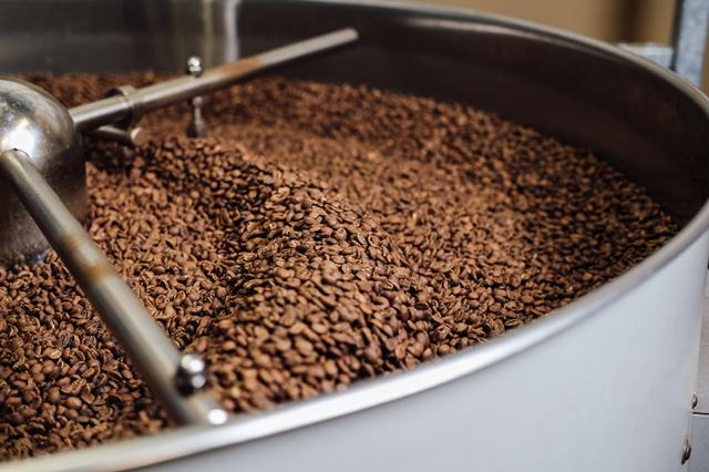 coffee roasting at roastery in BKI full-service coffee supplier