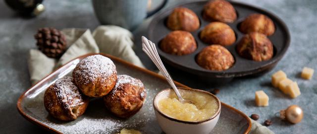 Luksus æbleskiver