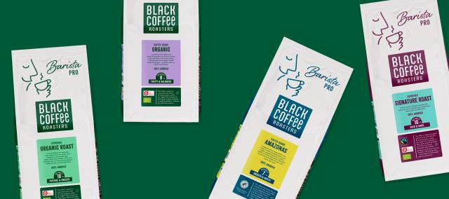 Black Coffee Roasters Emballage