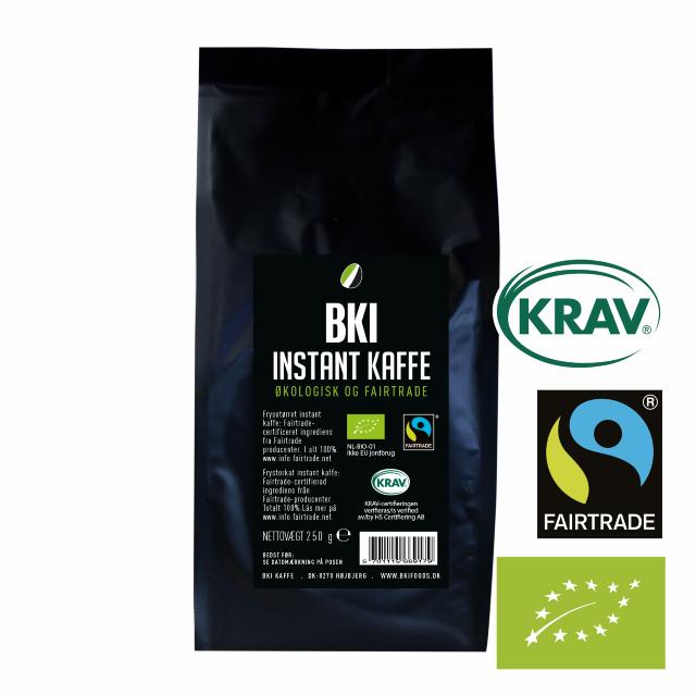 BKI instant fairtrade kaffe