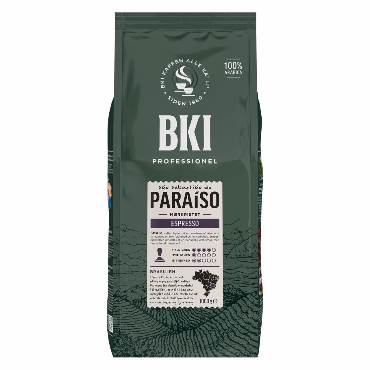 BKI Paraiso Espresso Hele Bønner