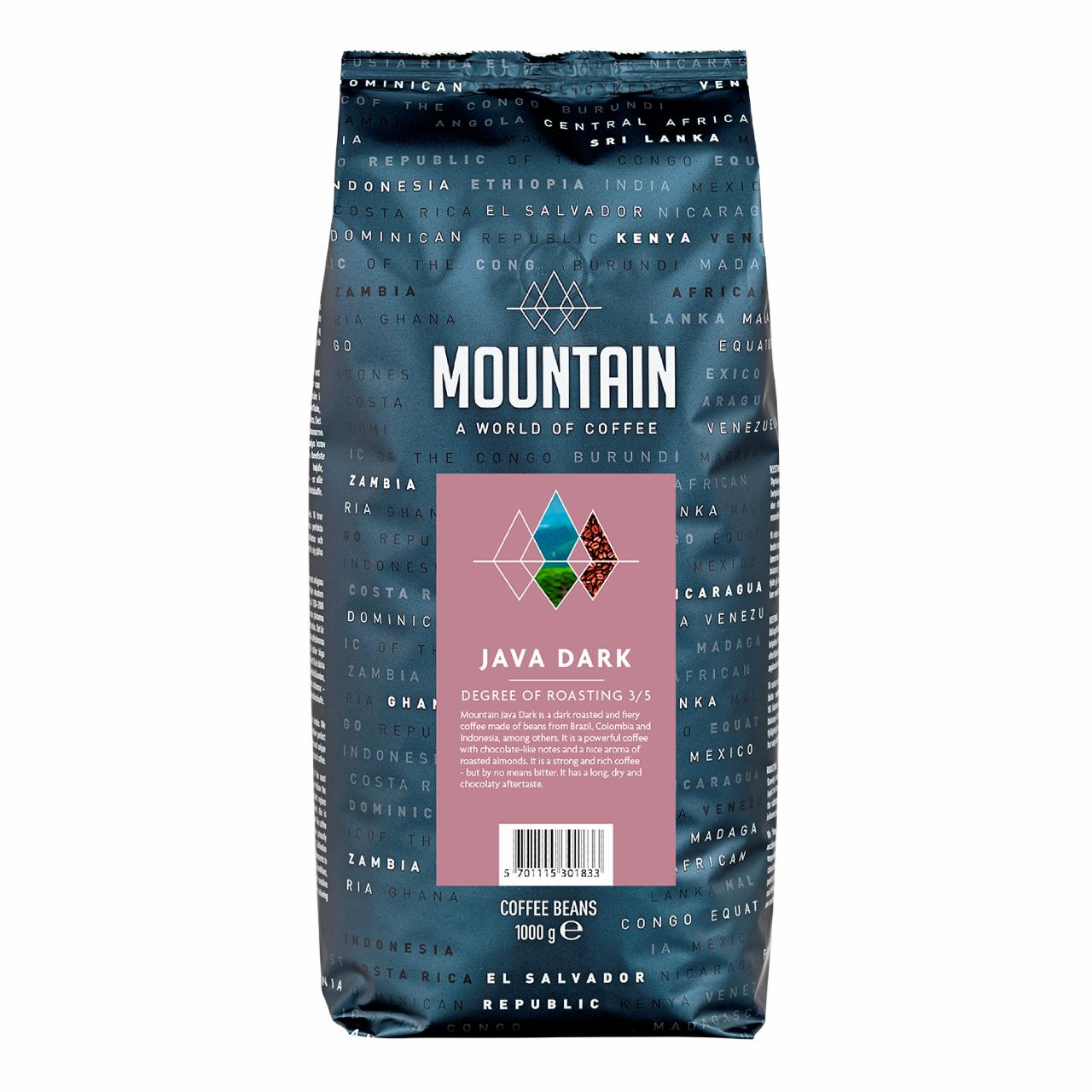 Mountain Java Mørk Hele Bønner