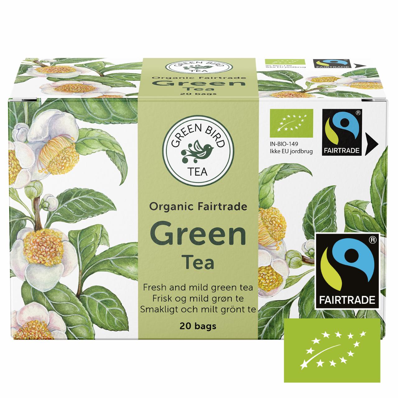 Green Bird Lemon Green Tea Økologisk Fairtrade