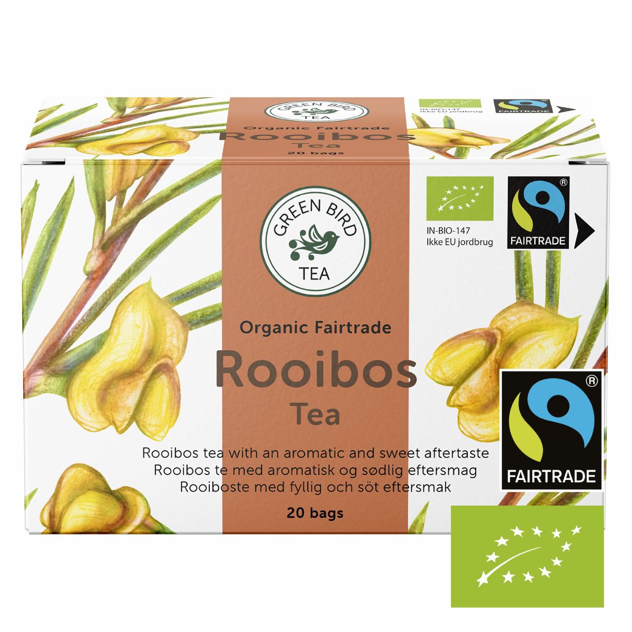 Green Bird Rooibos Tea Økologisk Fairtrade