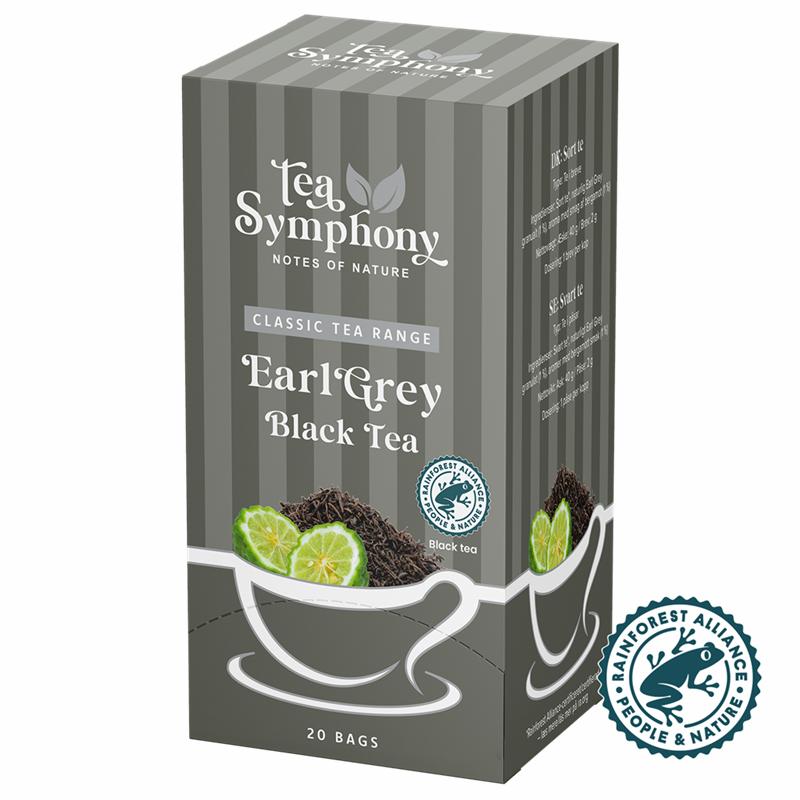Tea Symphony Earl Grey Black Tea Rainforest Alliance