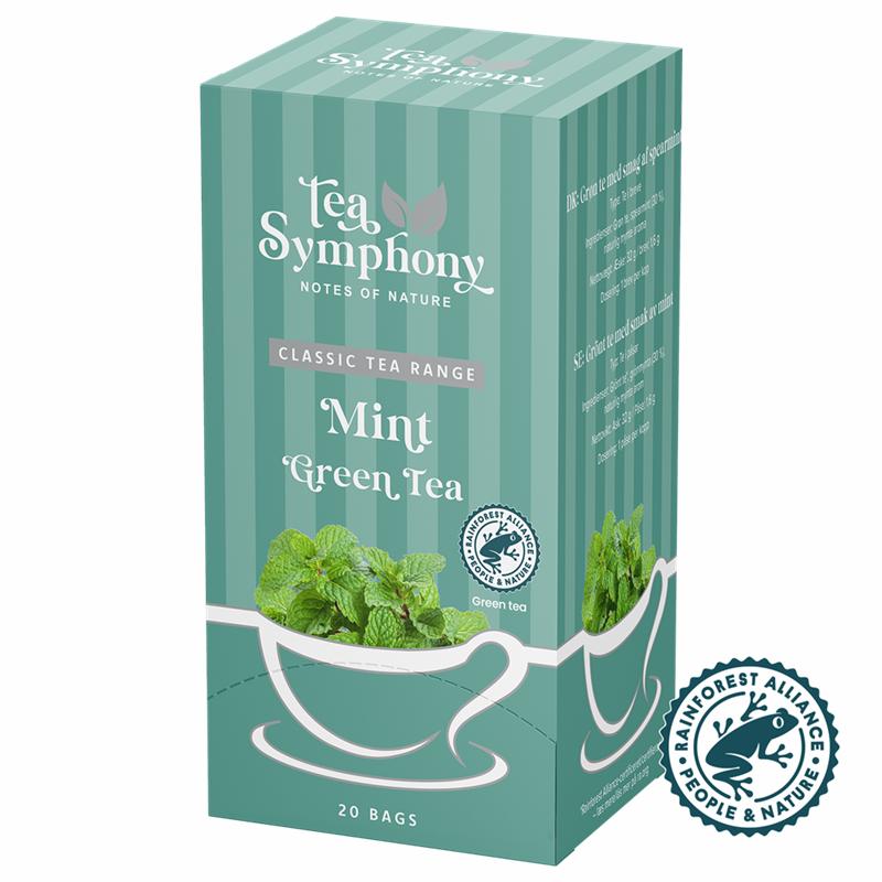 Tea Symphony Green Tea Mint Rainforest Alliance