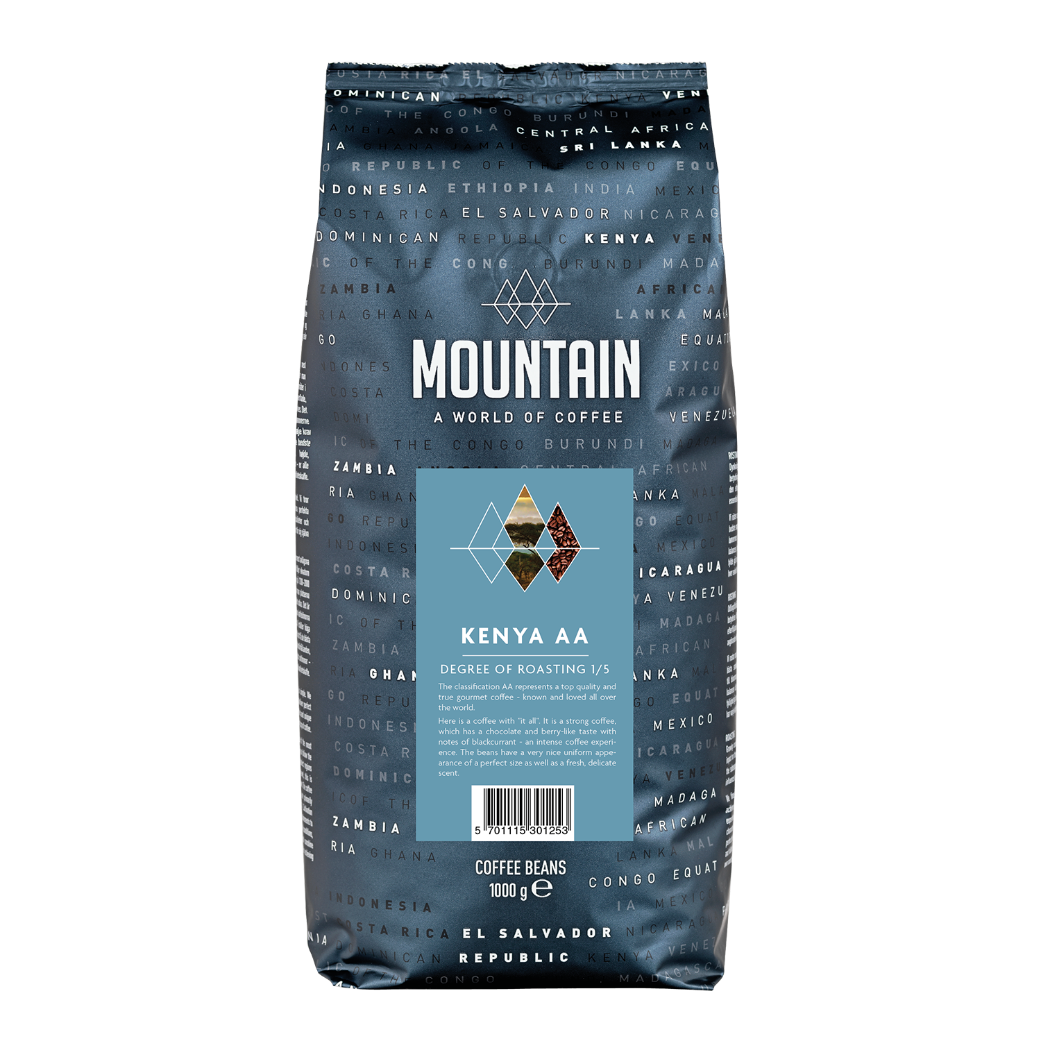 Mountain Kenya AA kaffe fra BKI Professionel